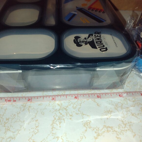 NIB Quaker Thermal Food Jar and Snack Box - Picture 12 of 15